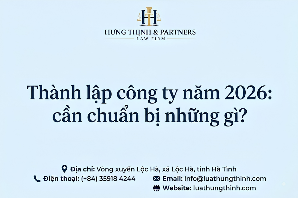 thành lập công ty 2026